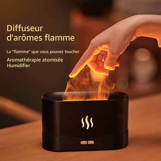 Diffuseur d'arôme à effet flamme 🔥