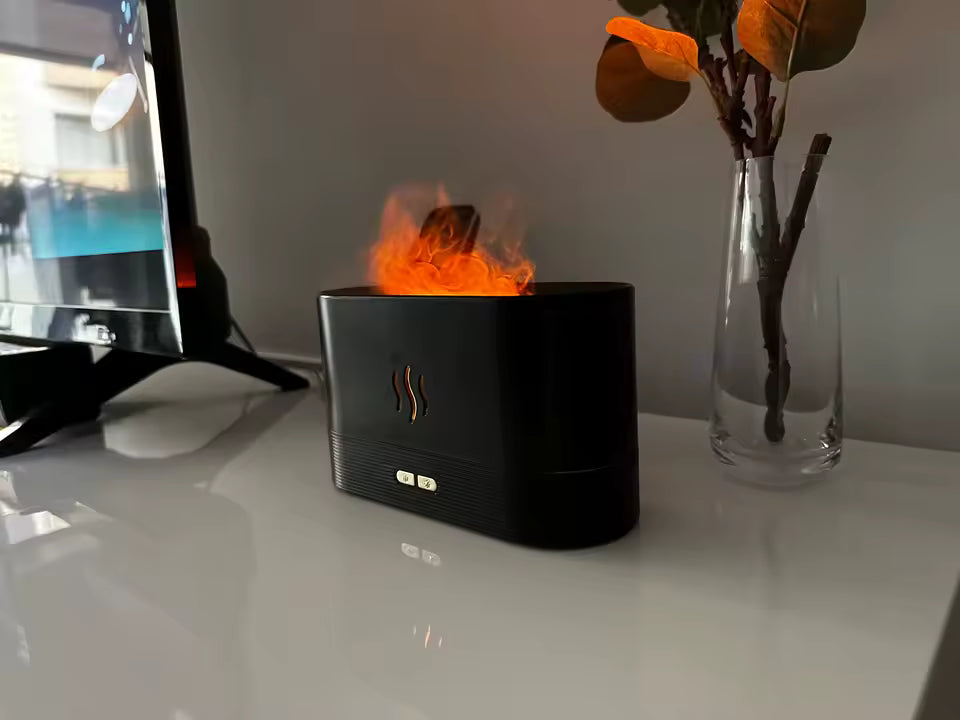 Diffuseur d'arôme à effet flamme 🔥